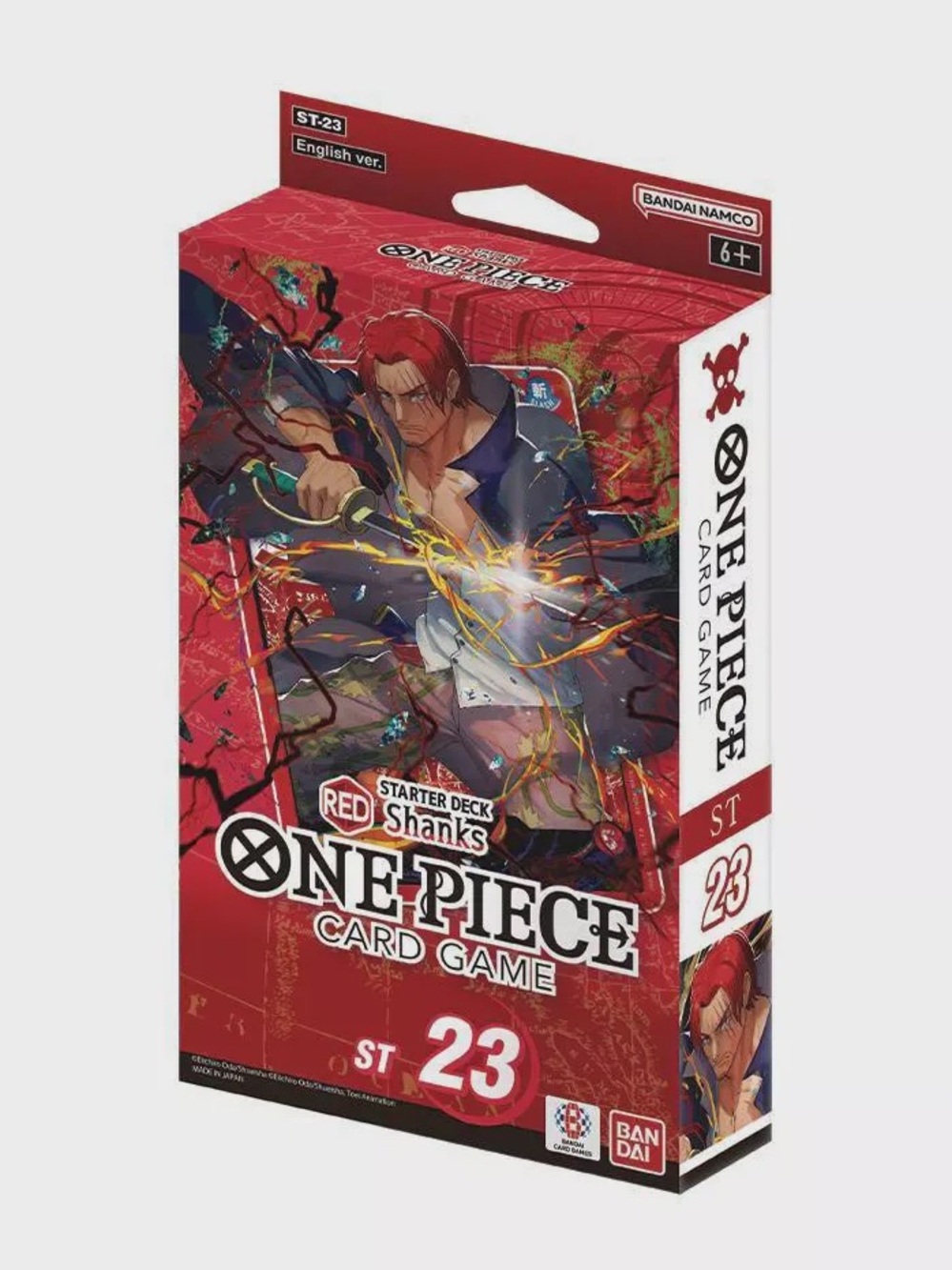One Piece Card Game – Starter Deck RED Shanks ST‑23 English Sealed